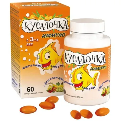 Рыбий жир Волшебная рыбка для детей 100мл купить в Москве по цене от 468  рублей