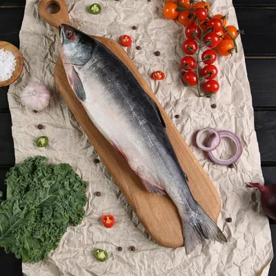 Рыба Свежемороженая Минтай - «Полезная, нежирная, очень доступная рыба. 3  идеи повседневных блюд с минтаем» | отзывы
