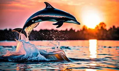 Светящиеся дельфины под водой устроили «шоу» (ВИДЕО): читать на Golos.ua