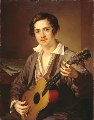 Мужчина с гитарой | Портрет, Мужской портрет, Мужчины