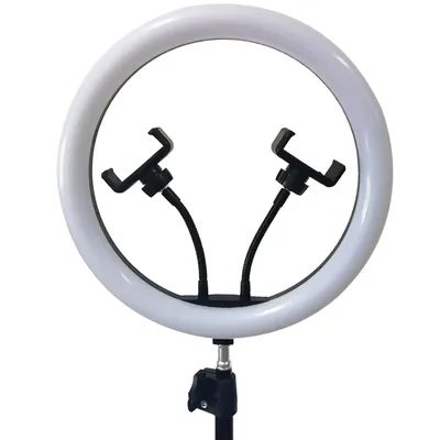 Кольцевая LED лампа Селфи кольцо 26см (Без Штатива) купить по цене 1000 ₽ в  интернет-магазине KazanExpress