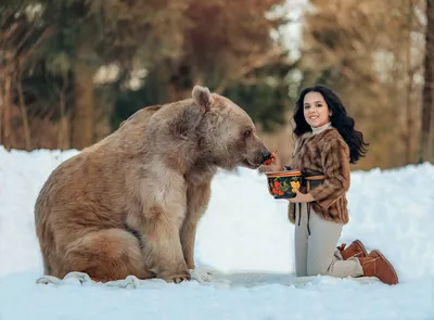 Фотосессия с медведем Степаном! | Нелли Фотограф | Дзен