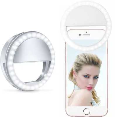 Светодиодное селфи кольцо Selfie Ring Light - Купить товари для дома в  интернет-магазине leo-shop