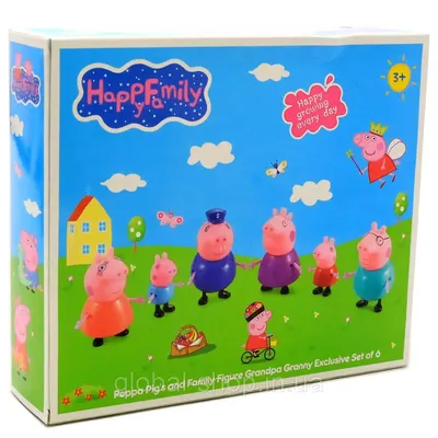 Игровой набор Свинка Пеппа Семья в пижамах PEPPA PIG F2192 - Peppa Pig