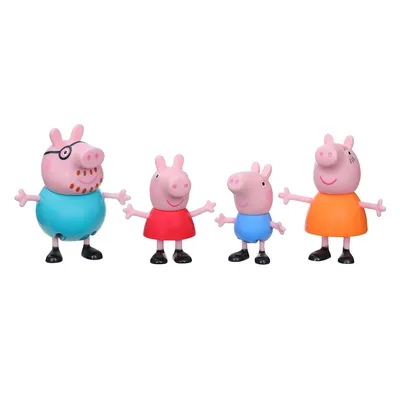 Игровой набор - Семья Свинки Пеппы от Росмэн, 34833ros - купить в  интернет-магазине ToyWay.Ru