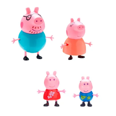Набор игровой Peppa Pig Семья свинки Пеппы пижама F21925X0 купить по цене  6090 ₸ в интернет-магазине Детский мир
