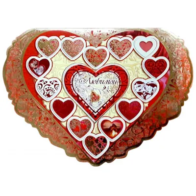 Букет Сердце для Любимой из кустовых роз и конфет купить в Туле с доставкой