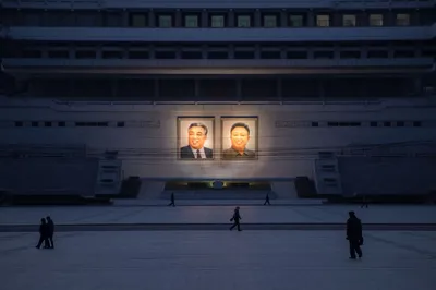 Ночной военный парад в КНДР | Фото | Политика | Аргументы и Факты