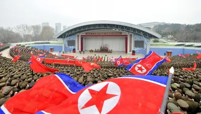 Солдат Северной Кореи. Армия людей диктатор ким чен ООН Пхеньян огромная  корейская. Редакционное Изображение - изображение насчитывающей весточка,  япония: 191226630