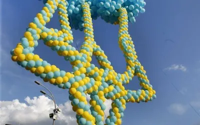 Фотообои Элит Декор Воздушные шары в небе CH-3586: купить в  интернет-магазине «Элит Декор»