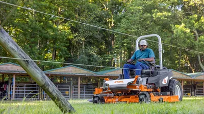 STIHL Battery-Operated Children's Toy Blower — Model# 7010 871 7544 |  Northern Tool