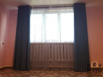 Веревочные или нитяные шторы (кисея) на заказ в Москве и Истре
