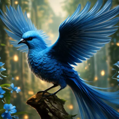 Лиловый дрозд: Синяя птица счастья действительно существует! Как