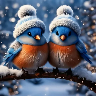 Рисунок для детей зимующие птицы - 57 фото