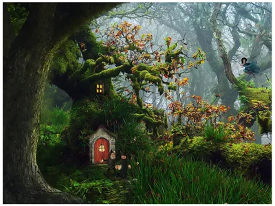 Картина «Сказочный лес» - Omelai Artgallery