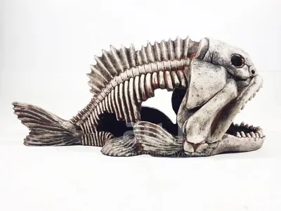 Скелет рыбы» — создано в Шедевруме