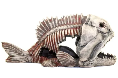 Картина «\"Скелет рыбы\"» Бумага, Акрил 2021 г.