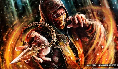 Scorpion Art Scale 1/10 – Mortal Kombat | Scorpion mortal kombat, Mortal  kombat, Mortal kombat art