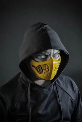 Scorpion Mask From Mortal Kombat X for Coplay Costume not 3d Printed - Etsy  Hong Kong