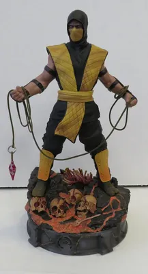 Mortal Kombat: Scorpion 1/10 Scale Statue (2022) Iron Studios Opened | eBay