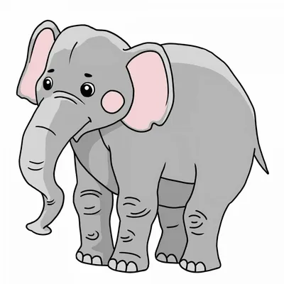 Рисунок слона, рисунок, вектор Иллюстрация вектора - иллюстрации  насчитывающей сафари, индия: 160191102