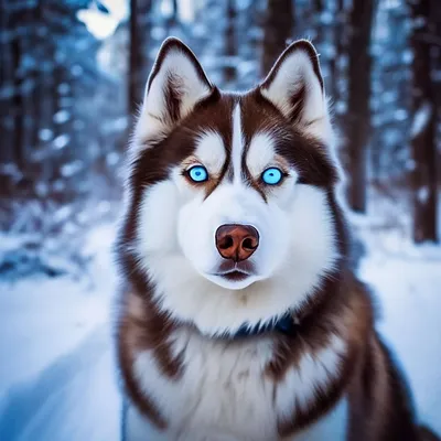 Собаки с голубыми глазами - 68 фото