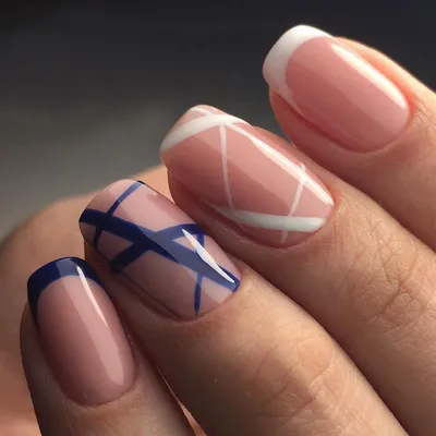 Тренды маникюра гель-лаком 2021-2022 - интересные примеры дизайна ногтей на  фото