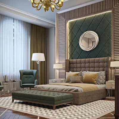 Дизайн спальни в частном доме | Cтатьи о мебели и интерьере