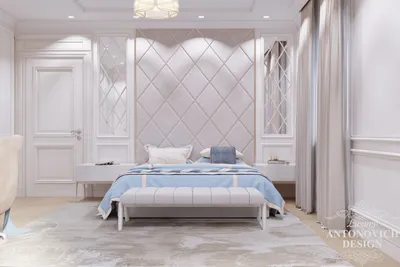 Спальня в частном доме - оформляем дизайн с настроением! (100 фото)