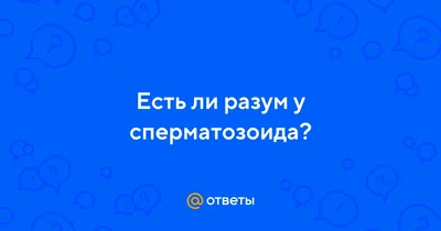 Как убить сперматозоид?