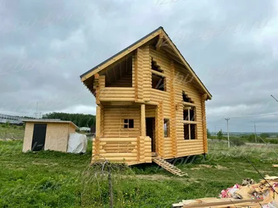 Дизайн срубов домов - особенности дизайна спальни и ванной комнаты