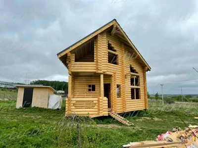 Проекты деревянных домов - Коттеджи из дерева, бруса, бревна, сруба в  Казахстане