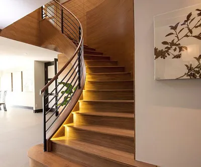 Ступенька за ступенькой: дизайн лестницы в частном доме — Domik.ua