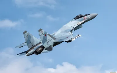 Обои на рабочий стол Истребитель Су-35, обои для рабочего стола, скачать  обои, обои бесплатно