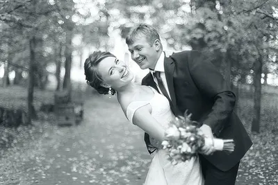 Фото: Аромат нашей любви: черно-белая свадьба (52)
