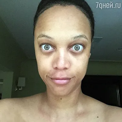 Тайра Бэнкс шокировала Сеть своим снимком без макияжа - 7Дней.ру
