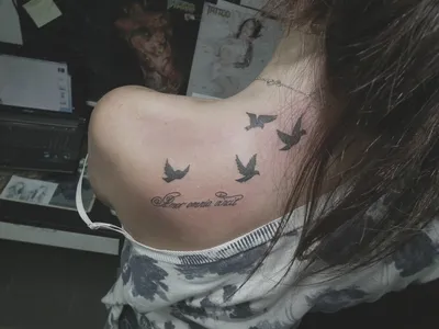 Татуировки для девушек со смыслом на спине - красота и глубина - tattopic.ru