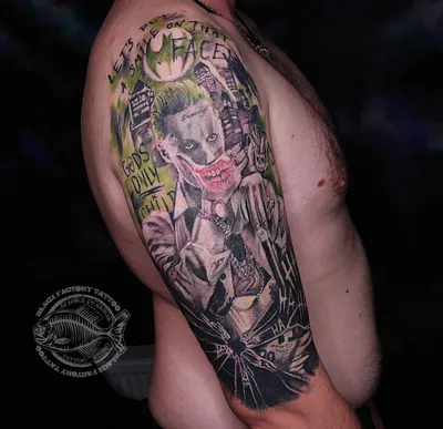 Татуировки / Тату эскизы / Идеи для татуировок / ART - Joker от Sergio  Fernandez | Facebook