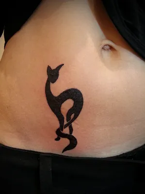 Татуировка кошки: значение для девушек - tattopic.ru
