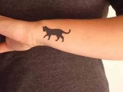 Тату кошка (254 фото) - значение татуировки, эскизы 2023