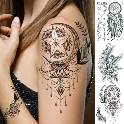 Татуировка женская графика и дотворк на предплечье ловец снов - мастер  Николай Орф 4847 | Art of Pain