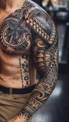 Тату студия Serdolik Stavropol - Маори - один из популярных стилей, который  можно назвать классикой тату. Он происходит из древних традиций народов  Маори и Полинезии, востребован в современном мире и не подвержен