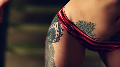 Татуировки на лобке | Cool Tattoo