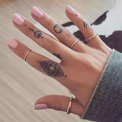 Тату на большом пальце для девушек: тонкости выбора и создания дизайна -  tattopic.ru