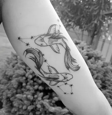 Татуировка рыбы – что она значит на теле девушки? | tattoo-sketches.com |  Дзен