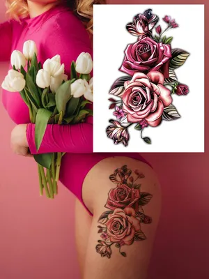 Тату цветок лилия - 14 Фото и значение татуировок 2024