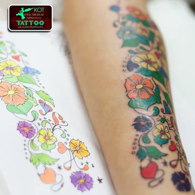 Водостойкие татуировки-наклейки, долговечные поддельные татуировки,  косметические узоры, макияж для тела, мульти-тату S8A2 – лучшие товары в  онлайн-магазине Джум Гик