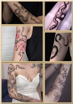 Тату змея - 263 фото | Красивые татуировки змеи