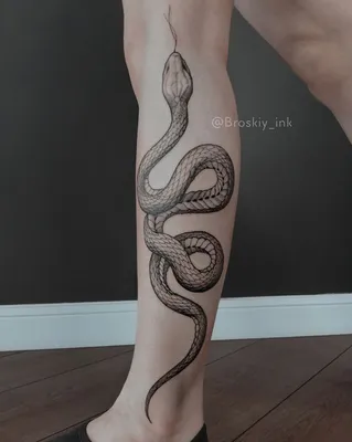 Татуировки змей для девушек – символ силы и грации - tattopic.ru