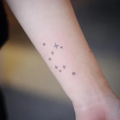 Татуировка Звёзды | Татуировка Солнечногорск | 89919382822 |KOT.INK -  Tattoo Татуировка в Солнечногорске +7 (991) 938-28-22